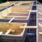 Arrangement of the foundation using formwork lubricant