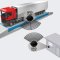 Weighing equipment for metal base