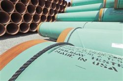 US is not happy with tariffs for imported steel pipes