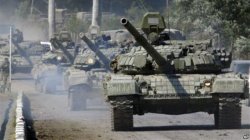 В направлении украинской границы двигаются российские войска