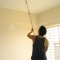 Whitewashing the ceiling with your own hands!