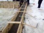 Как заливать бетон зимой?