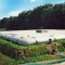 Manure storage. Manure storage lagoon.