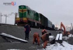 Новый железнодорожный путь восстановит сообщение между сталелитейными заводами Мариуполя и морским портом