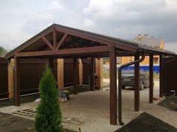  Навес для машины - возможные варианты