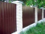 Заборы из профлиста - качество и великолепный внешний вид