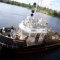 Traction batteries for river boats