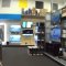 Commercial equipment for portable electronics stores.
