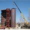 Installation and assembly of tanks on site