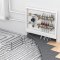Underfloor heating with a concrete installation system