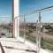 Aluminum railing for a balcony or loggia