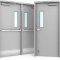 Metal fire doors