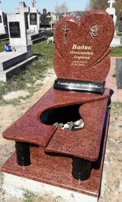 Сохранение вида у гранитного памятника