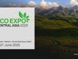 Eco Expo Central Asia 2025 будет проходить в Ташкенте