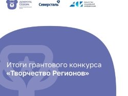 Тридцать пять проектов стали победителями грантового конкурса «Творчество регионов» @tvorchestvoregionov