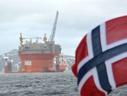 Норвегия сократила добычу газа на 8%