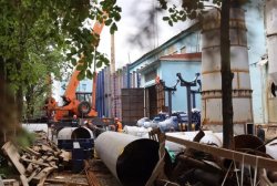 «Северсталь» ведет монтаж ключевого оборудования объединенной газоочистки дуговых сталеплавильных печей
