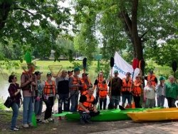 В сегодняшней фоторубрике рассказываем про ЭкоЗаплыв команды Орловского сталепрокатного завода!