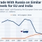 Объемы торговли с Россией для ЕС и Индии находятся сейчас на одинаковом уровне