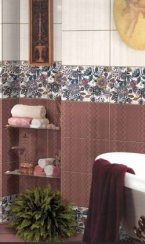 Плитка в ванную. Универсальный материал для уникальных интерьеров.