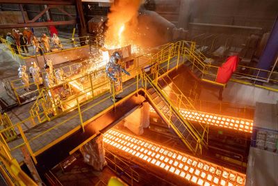 US Steel поменяет облицовку BF № 14 на Gary Works