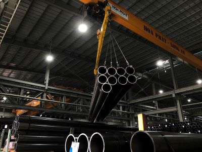 Вьетнамская компания Hoa Phat запускает производство на заводе по производству стальных труб в Лонг Ане