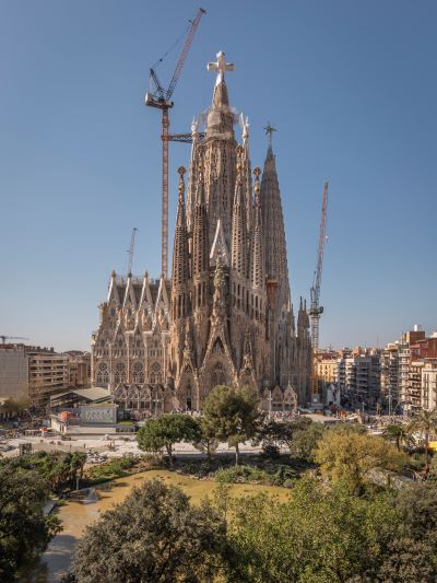 Industeel supplies steel sheets for the Sagrada Familia project