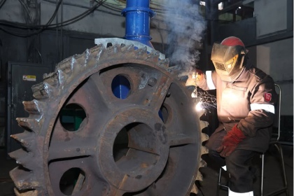 Kametstal розширює можливості власного ремонту для підвищення надійності агломераційного обладнання