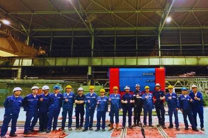 Kocks запускает новое прокатное оборудование на новом заводе Baoshan Iron &amp; Steel