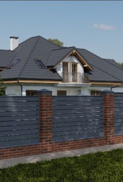 Евроштакетник для надежного и эстетичного ограждения участка
