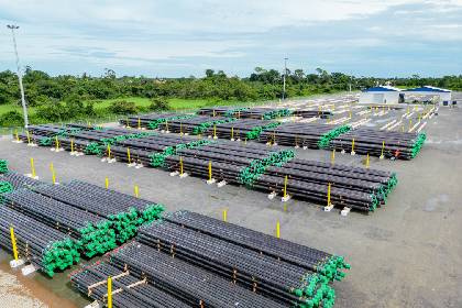 Tenaris begins work at a new service center in Suriname for the GranMorgu offshore project